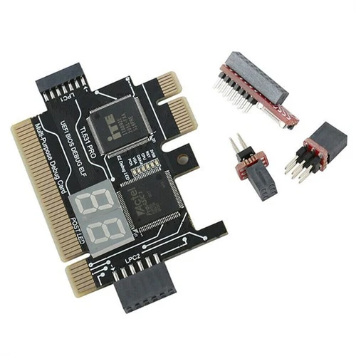 TL631 PRO Motherboard Diagnostic Card Black PCI E + MINI Conversion Card
