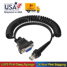 5M RS232 to RJ45 Barcode Scanner Cable For Honeywell 1900 1200G 1202G 1250G