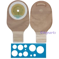 60x Drainable Ostomy Bags Pouches Closure For Colostomy Ileostomy Stoma Care