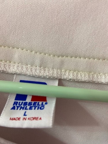 RUSSELL ATHELETIC THROWBACK DEVIL RAYS JERSEY WHITE AND BLUE SIZE LARGE - Picture 2 of 4