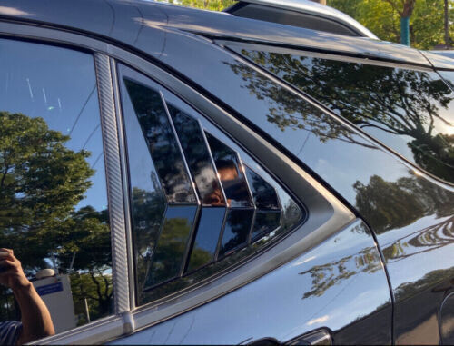 For Chevy Equinox 2018~2023 Glossy Black Side Vent Scoop Window Louver Shutter - Picture 11 of 13