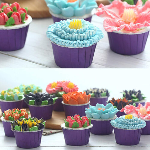 Russian Icing Flower Piping Tips Nozzle Cake Pastry Decorating Baking Tools - Picture 10 of 14