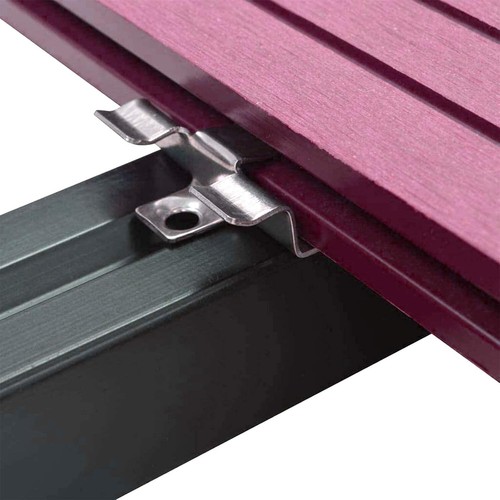 Verbund Terrassenclips, Befestigungsplattenclip, Verbund Dekorplatte versteckt - Bild 6 von 6