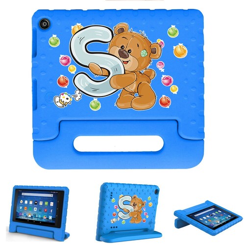 For Amazon Fire HD 8/8 12th Gen 2024-ShockProof EVA Handle Kids Stand Cover Case - Picture 28 of 35