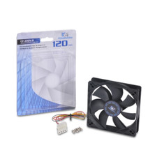 KWI Kingwin Technology CF-012LB Advance Series Case Computer Fan, 120mm