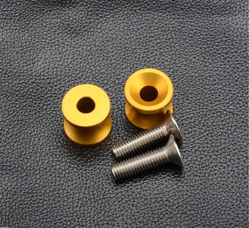 M8 Swingarm Spools Sliders For BMW F800R S1000R S1000RR S1000XR HP4 - Picture 4 of 12