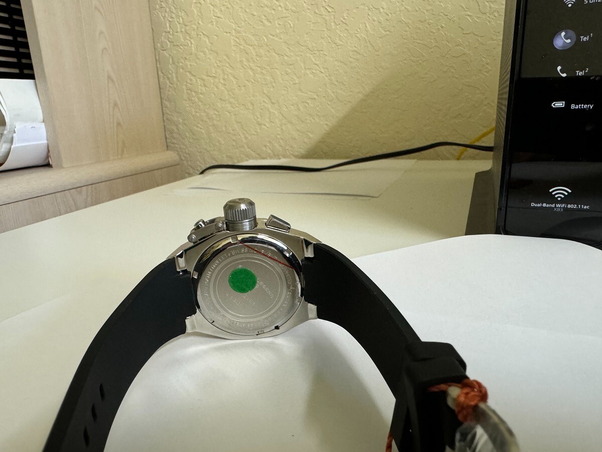 Men's Swiss Legend 10542-03 Trimix Diver Chronograph Blue dial Watch