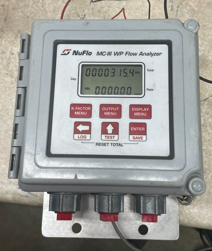 CAMERON NUFLO MC-III WP DURCHFLUSSANALYSATOR 9A-50179078 (Box487) - Bild 1 von 6