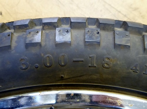 1971 Yamaha AT1 125 Y463. front wheel rim 18in #1 - Picture 5 of 12
