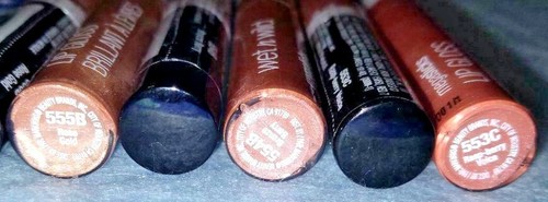 Wet N Wild Mega Slicks Lip Gloss Rose Gold 555B Bronze Berry 554B Raspberry 553C - Picture 12 of 12