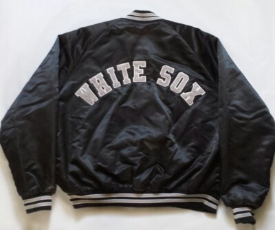 Vintage Chicago White Sox Chalk Line Satin Jacket Size XL | eBay