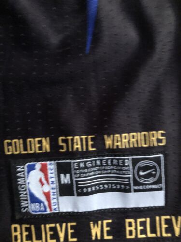 Camiseta Nike NBA Auténtica Golden State Warriors Rakuten Stephen Steph Curry 30 - Imagen 3 de 9