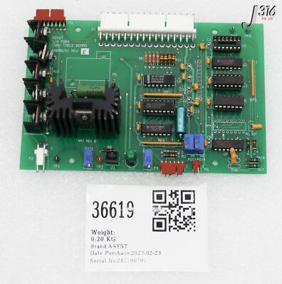 3個セット 36619 ASYST PCB, TURB TABLE BD A4000291 | eBay