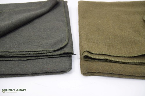 Top Quality Army Military 75% Wool Blanket Surplus Camping Outdoor Sleeping NEW - Picture 10 of 19