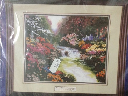Beside Still Waters Thomas Kinkade cross stitch kit #83034 - Picture 3 of 3