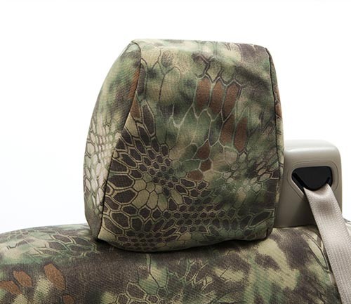Coverking Custom Seat Covers Ballistic with Kryptek Camo - Choose Color And Rows - Picture 6 of 12