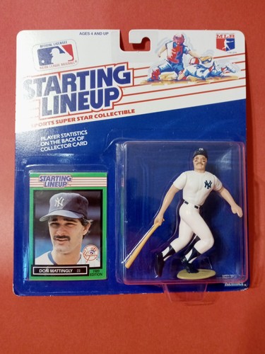 1989 DON MATTINGLY - Starting Lineup - SLU - Sports Figur - N.Y. Yankees