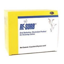 RESORB Electrolyte Glycine Powder Dehydration Scours Cattle Box of 12
