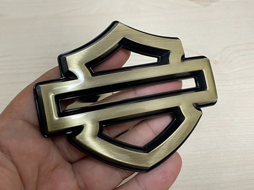 Harley Davidson CVO Emblems, Black & GOLD sized for Gas Tank! - Picture 4 of 5