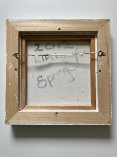 Ölgemälde Stillleben Floral "Frühling" Leinwand von Kim Langford gelistet signiert 2012 - Bild 10 von 14