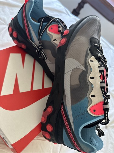 Brand New Nike React Element 87 Solar Red Size Men’s Size 8 - Picture 3 of 9