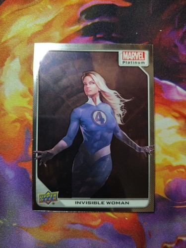 2023-2024 mazo superior Marvel platino varias cartas base para elegir - Imagen 31 de 32