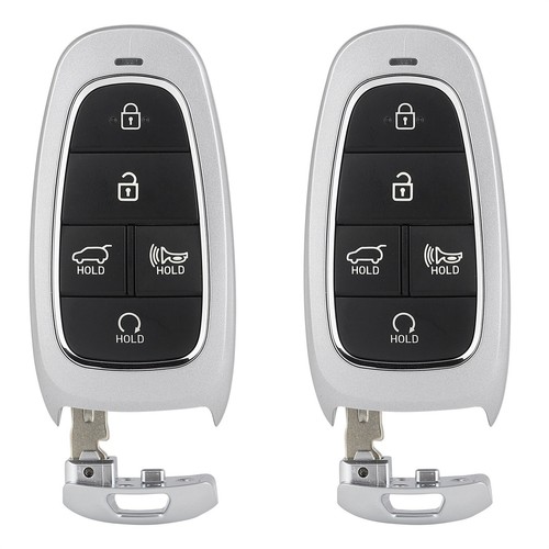 2x Replacement for  Hyundai Santa Fe 2021-2023 Keyless Entry Remote Fob - Picture 1 of 5