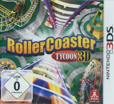 Nintendo 3DS RollerCoaster Tycoon 3D Used  