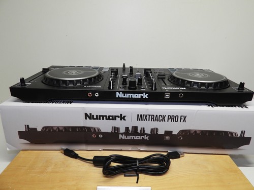Numark Mixtrack Pro FX 2-Deck DJ-Controller - Schwarz TOP mit OVP - Bild 3 von 9