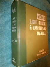 1977-1984 CHEVY JEEP FORD DODGE GMC IH SCOUT TRUCK & VAN SHOP MANUAL BOOK 83 79+