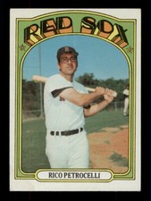 1972 TOPPS #30 RICO PETROCELLI BOSTON RED SOX