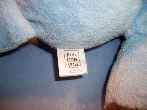 Carters Just One You - Plush Musical Elephant Blue Green Brown - EUC - Picture 4 of 4
