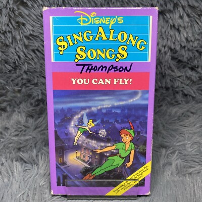 Disneys Sing Along Songs - Peter Pan: You Can Fly VHS 1993