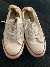 Size 8.5 - Converse Chuck Taylor All Star Shoreline Ox White W