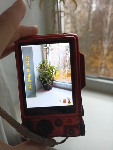 š„RARE RED Casio Exilim EX-ZS200 16.1MP digital cameraš„WORKing FuLL set Boxš„ - Picture 2 of 7