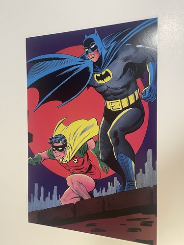 DC COMICS BATMAN AND ROBIN POSTER PIN UP NEW. - Picture 2 of 3