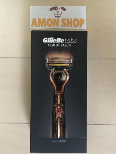 Gillette Labs Heated Laser Shaving Razor 2 Piece Assortment Black - Picture 2 of 9