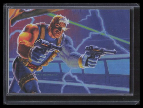 2018 Fleer Ultra X-Men Connected Images 9 Cable - Picture 1 of 2
