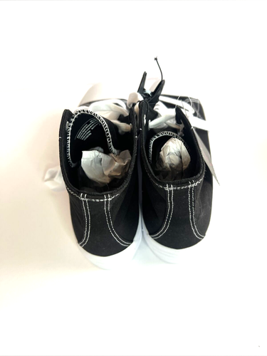 NEW No Boundaries Black Canvas High Top Canvas Lug Sneakers Shoes Women Size 9 - Picture 4 of 18