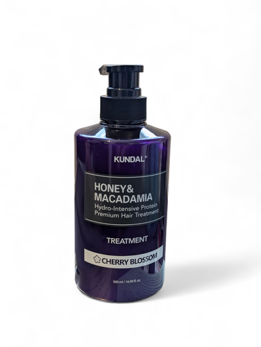 Kundal Honig & Macadamia Protein Premium Haarbehandlung Kirschblüte 500ml - Bild 1 von 4