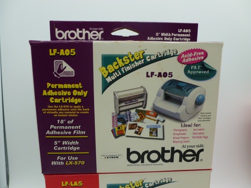 NEW Brother LF-AO5 & LF-LA5 Backster Multi Finisher Cartridge For LX-570 Printer - Picture 3 of 4