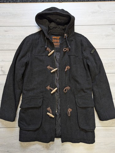 Schott Dufflecoat NYC Army Type Garment USA Mantel Small - Bild 2 von 12