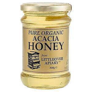 Littleover Apiaries Organic Acacia Honey 340g-3 Pack - Picture 1 of 2
