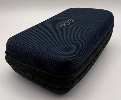 TUMI for Delta Airlines Navy Blue Hard Case Amenity Kit - Travel Bag - Eye Mask - Picture 9 of 20