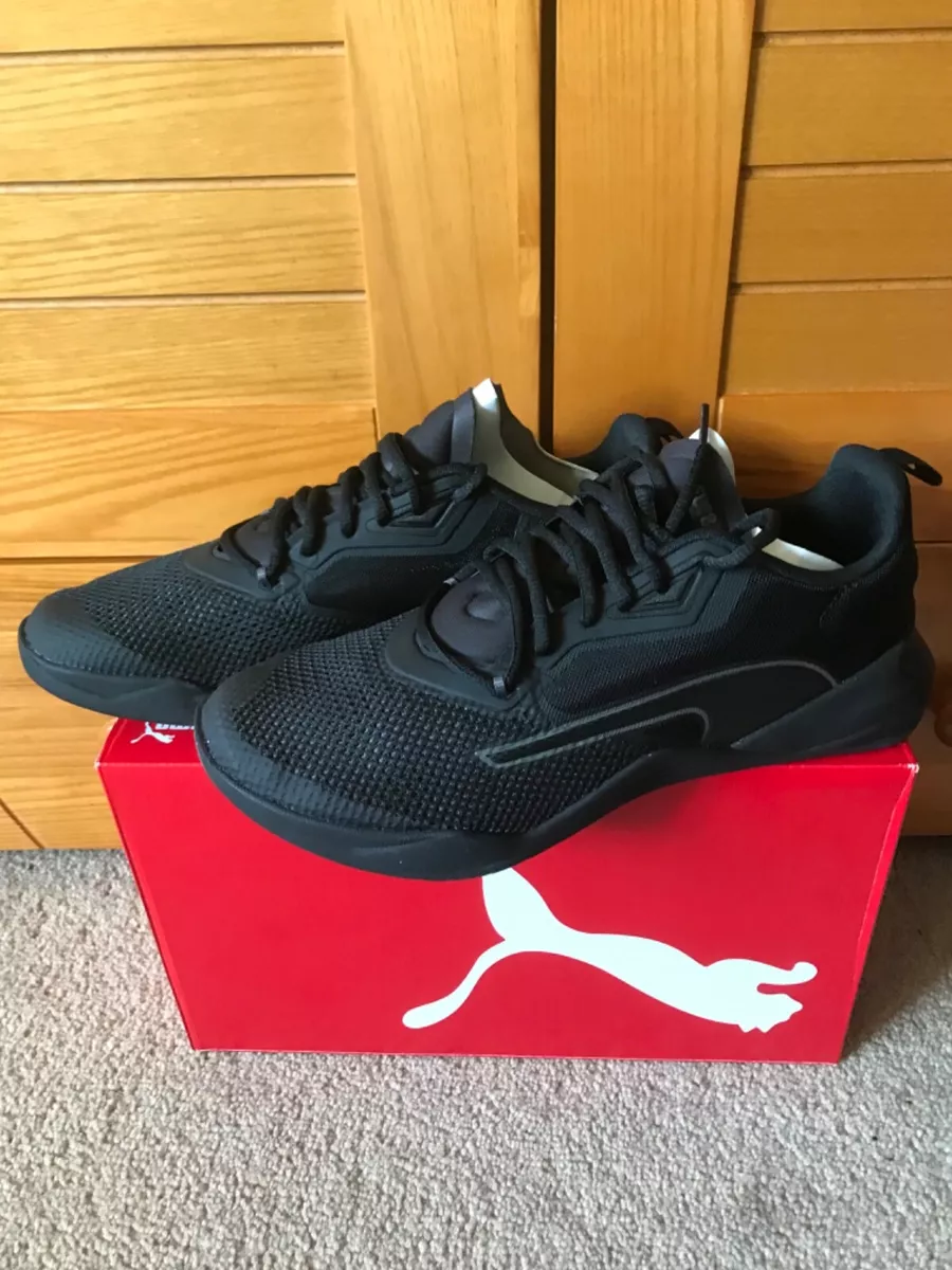 Puma Fuse 2.0 Black Lightweight Trainers Size UK 9.5 EU 44 BNWB
