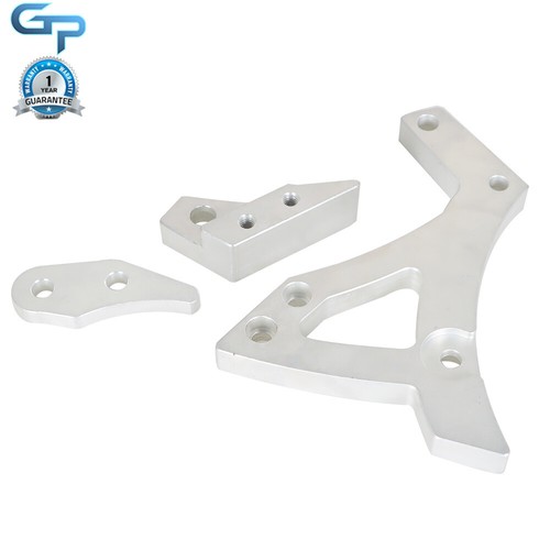 Aluminum Alternator Bracket Kit For Ford Models with 351C 351 Cleveland - Picture 8 of 11