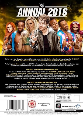 WWE DVD ORIGINALI REGION 2.BEST OF RAW E SMACKDOWN SCEGLI LA PREFERITA WRESTLING - Imagen 13 de 36