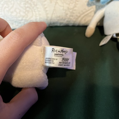 Rick and Morty Plush Funko Stuffed Animal Rick And Snowball Collectible 2 - Picture 3 of 4