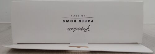 Paperchase Confezione 40 Fiocchi di Carta Autoadesivi Nero e Marrone Misure Miste - Foto 3 di 6