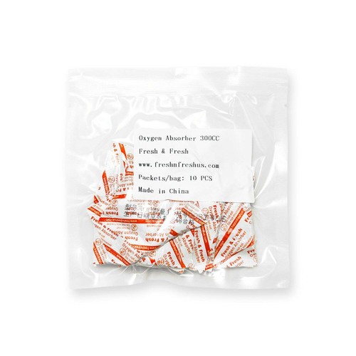 Fresh & Fresh (30er Pack) 300 ccm Premium Sauerstoffabsorber (3 Beutel à 10er Pack) - Bild 2 von 5